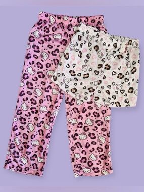 NWOT Hello Kitty Girls Pj Bottoms